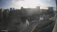 Archiv Foto Webcam Hamburg: HafenCity und Elbphilharmonie 13:00
