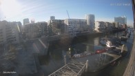 Archiv Foto Webcam Hamburg: HafenCity und Elbphilharmonie 09:00
