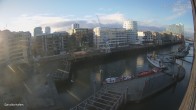 Archiv Foto Webcam Hamburg: HafenCity und Elbphilharmonie 08:00