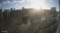 Archiv Foto Webcam Hamburg: HafenCity und Elbphilharmonie 14:00