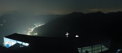 Archiv Foto Webcam Zwölferkogel Hinterglemm 23:00