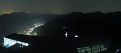 Archiv Foto Webcam Zwölferkogel Hinterglemm 23:00