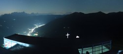 Archiv Foto Webcam Zwölferkogel Hinterglemm 23:00