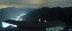 Archiv Foto Webcam Zwölferkogel Hinterglemm 23:00