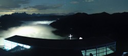 Archiv Foto Webcam Zwölferkogel Hinterglemm 01:00