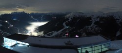 Archiv Foto Webcam Zwölferkogel Hinterglemm 01:00