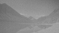 Archived image Webcam Lake Plansee near Reutte 01:00