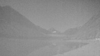 Archived image Webcam Lake Plansee near Reutte 01:00