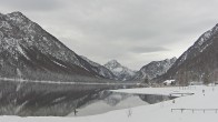 Archived image Webcam Lake Plansee near Reutte 11:00