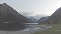 Archiv Foto Webcam Plansee: Sennalpe 19:00