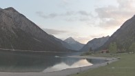 Archived image Webcam Lake Plansee near Reutte 19:00