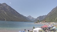 Archiv Foto Webcam Plansee: Sennalpe 11:00