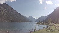 Archiv Foto Webcam Plansee: Sennalpe 17:00