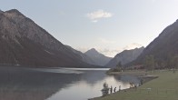 Archiv Foto Webcam Plansee: Sennalpe 19:00
