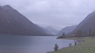 Archived image Webcam Lake Plansee near Reutte 19:00