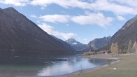 Archived image Webcam Lake Plansee near Reutte 09:00