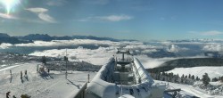 Archiv Foto Webcam Blick von der Schwarzseespitze in Südtirol 09:00