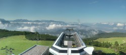 Archiv Foto Webcam Blick von der Schwarzseespitze in Südtirol 07:00