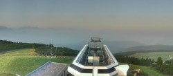 Archiv Foto Webcam Blick von der Schwarzseespitze in Südtirol 06:00