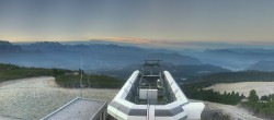 Archived image Webcam View over South Tyrol from the Schwarzseespitze 06:00