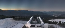 Archived image Webcam View over South Tyrol from the Schwarzseespitze 05:00
