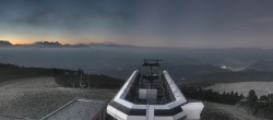 Archived image Webcam View over South Tyrol from the Schwarzseespitze 05:00