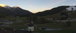 Archived image Webcam Seefeld church 19:00