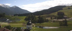 Archived image Webcam Seefeld church 11:00