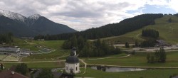 Archived image Webcam Seefeld church 13:00