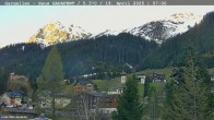 Archived image Webcam Schafberg Gargellen 01:00