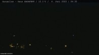 Archiv Foto Webcam Gargellen - Schafberg 03:00