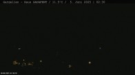 Archiv Foto Webcam Gargellen - Schafberg 01:00