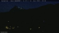 Archiv Foto Webcam Gargellen - Schafberg 03:00