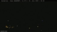 Archiv Foto Webcam Gargellen - Schafberg 01:00