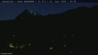 Archiv Foto Webcam Gargellen - Schafberg 03:00