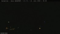 Archived image Webcam Schafberg Gargellen 23:00