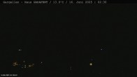 Archived image Webcam Schafberg Gargellen 01:00