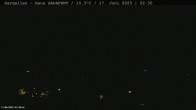 Archiv Foto Webcam Gargellen - Schafberg 01:00