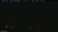Archiv Foto Webcam Gargellen - Schafberg 03:00