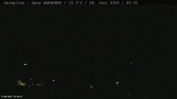 Archiv Foto Webcam Gargellen - Schafberg 23:00