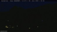 Archiv Foto Webcam Gargellen - Schafberg 03:00