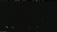 Archiv Foto Webcam Gargellen - Schafberg 01:00