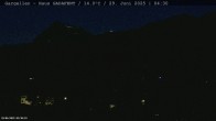 Archiv Foto Webcam Gargellen - Schafberg 03:00