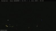 Archiv Foto Webcam Gargellen - Schafberg 23:00