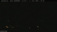 Archiv Foto Webcam Gargellen - Schafberg 01:00