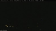 Archiv Foto Webcam Gargellen - Schafberg 23:00