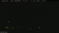 Archiv Foto Webcam Gargellen - Schafberg 23:00