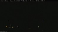 Archiv Foto Webcam Gargellen - Schafberg 01:00