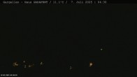Archiv Foto Webcam Gargellen - Schafberg 03:00