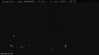 Archiv Foto Webcam Gargellen - Schafberg 23:00